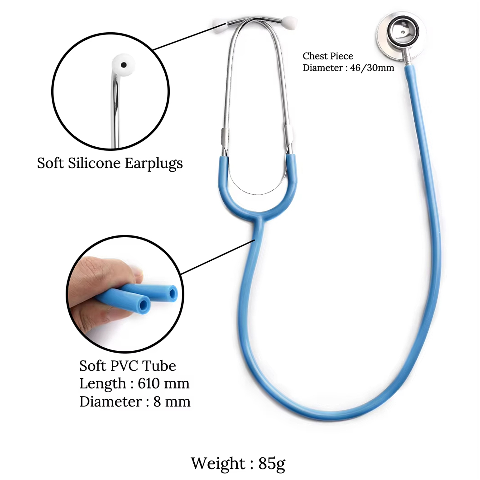 Çift Kafa Stetoskop Tıbbi Ciha - Medical Lab Equipments incelemesi ve fiyatı